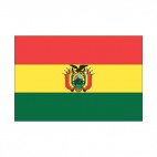 Bolivia flag, decals stickers