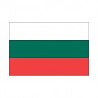 Bulgaria flag, decals stickers
