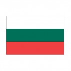 Bulgaria flag, decals stickers