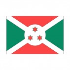 Burundi flag, decals stickers