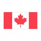 Canada flag, decals stickers
