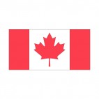 Canada flag, decals stickers