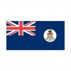 Cayman islands flag, decals stickers