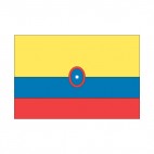 Colombia flag, decals stickers