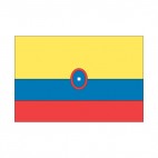 Colombia flag, decals stickers