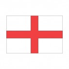 England flag, decals stickers