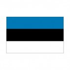 Estonia flag, decals stickers