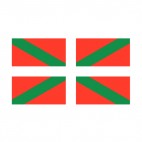 Pays Basque flag, decals stickers