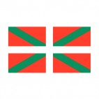 Pays Basque flag, decals stickers