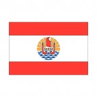 French Polynesia flag, decals stickers