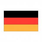 Germany flag, decals stickers