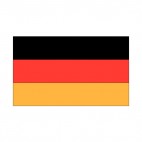 Germany flag, decals stickers