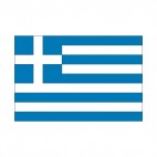 Greece flag, decals stickers
