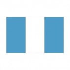 Guatemala flag, decals stickers