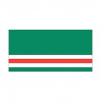 Chechen Republic of Ichkeria flag , decals stickers