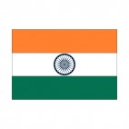 India flag, decals stickers