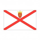 Jersey flag, decals stickers