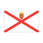 Jersey flag, decals stickers