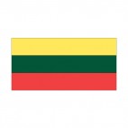 Lithuania flag, decals stickers