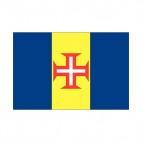 Madeira flag, decals stickers
