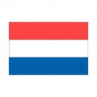 Netherlands flag, decals stickers