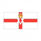 Northern Ireland flag, decals stickers
