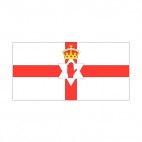 Northern Ireland flag, decals stickers