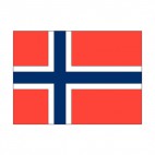 Norway flag, decals stickers