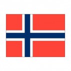 Norway flag, decals stickers