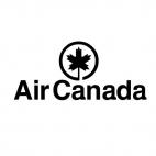 Air Canada logo, decals stickers