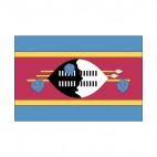 Kingdom of Swaziland flag, decals stickers