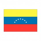 Venezuela flag, decals stickers