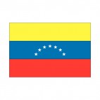 Venezuela flag, decals stickers