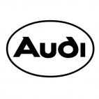 Audi logo, decals stickers