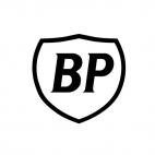 BP logo, decals stickers