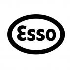 Esso logo, decals stickers