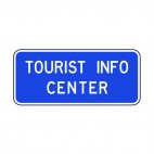Tourist info center sign, decals stickers