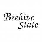 Beehive state Utah state, decals stickers