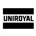 Uniroyal logo, decals stickers
