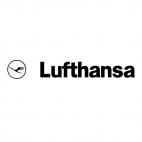 Lufthansa logo, decals stickers