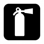 Fire extinguisher sign , decals stickers