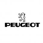 Peugeot logo, decals stickers