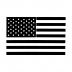 United States flag, decals stickers