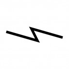 Fast sign, decals stickers
