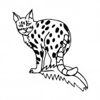 Cheetah, decals stickers