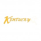 Kentucky state, decals stickers