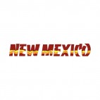 New Mexico state, decals stickers