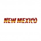 New Mexico state, decals stickers