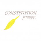 Constitution State Connecticut state, decals stickers