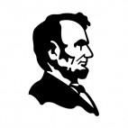 United States Abraham Lincoln , decals stickers